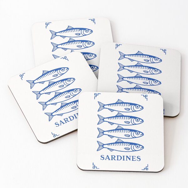 Item preview, Stacked Sardines Design designed and sold by PrintSmithArt.