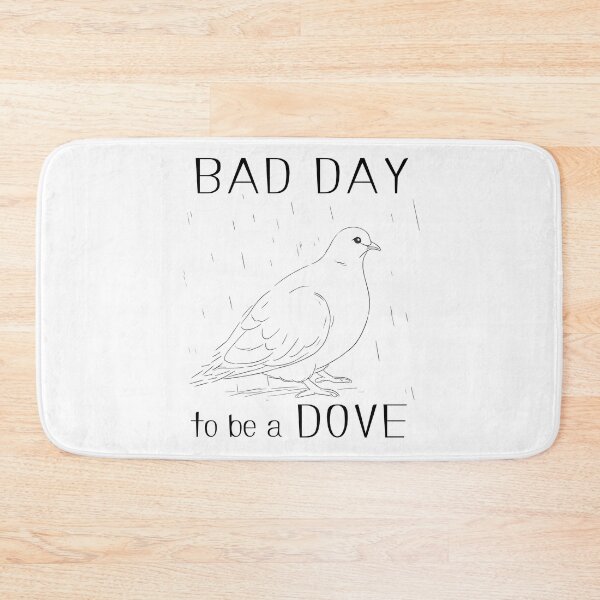 Item preview, Bad Day to Be a Dove Sad Dove in the Rain | Hunting Season Inspired Art designed and sold by PROPera-design.