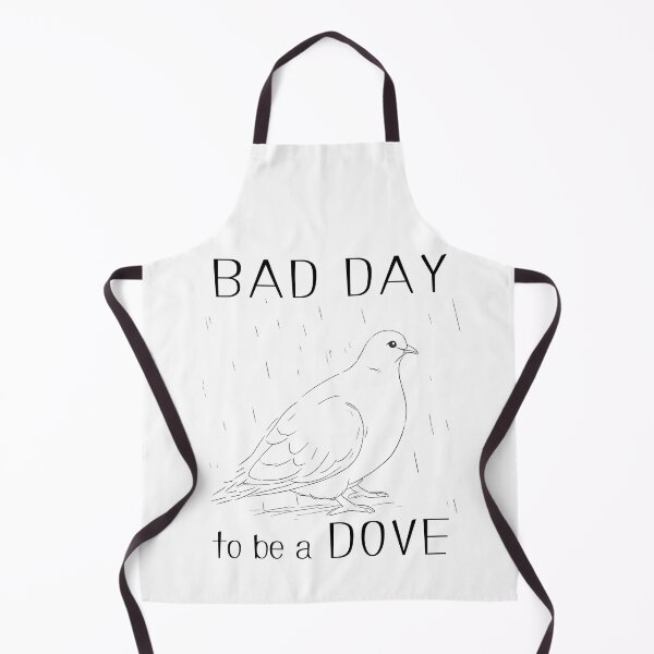 Item preview, Bad Day to Be a Dove Sad Dove in the Rain | Hunting Season Inspired Art designed and sold by PROPera-design.