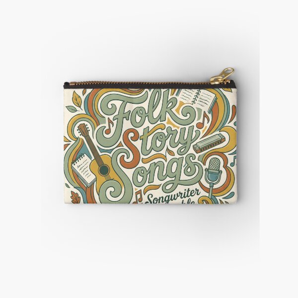Item preview, Todd Snider Inspired Folk Story Songs Poster – Vintage Songwriter Typography Art Print designed and sold by AbstractAuraArt.
