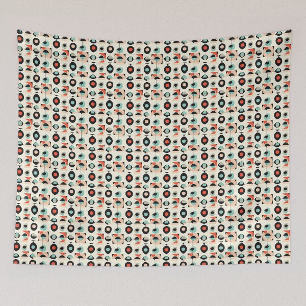 Item preview, Bold Contrast Geometric Grid designed and sold by MidArtForge.