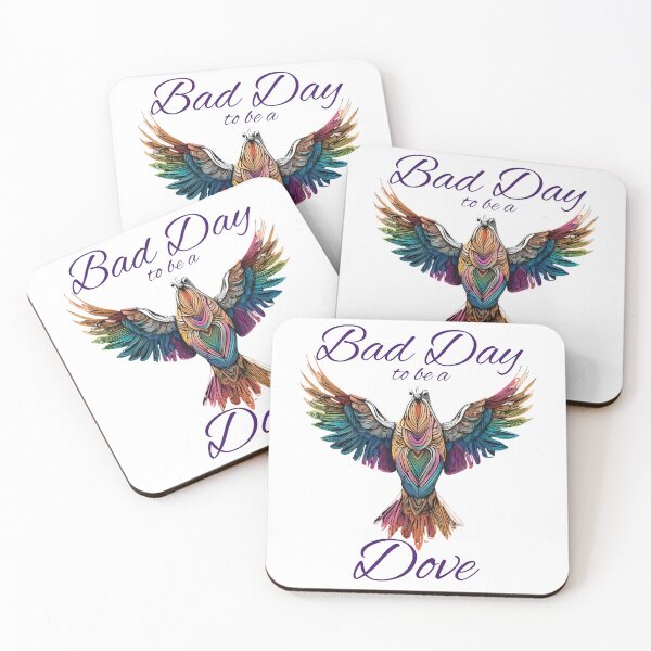 Item preview, Bad Day to Be a Dove | Colorful Artistic Design designed and sold by PROPera-design.