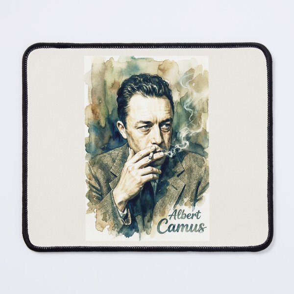 Item preview, Albert Camus designed and sold by Sarcastic designs.
