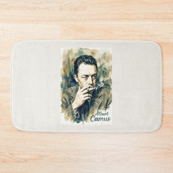 Item preview, Albert Camus designed and sold by Sarcastic designs.