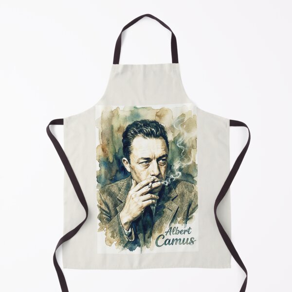 Item preview, Albert Camus designed and sold by Sarcastic designs.