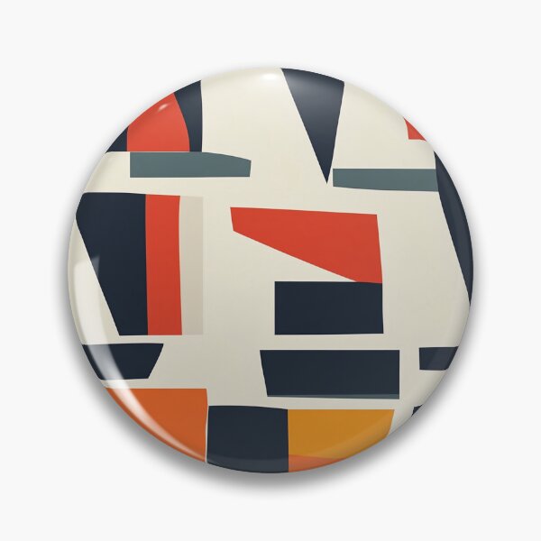 Item preview, Bold Contrast Geometric Grid designed and sold by MidArtForge.