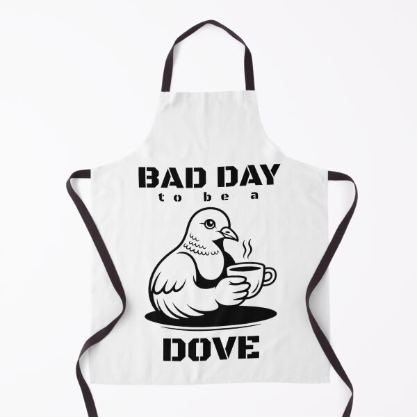 Item preview, Bad Day to Be a Dove | Funny Minimalist Pigeon Tee designed and sold by PROPera-design.