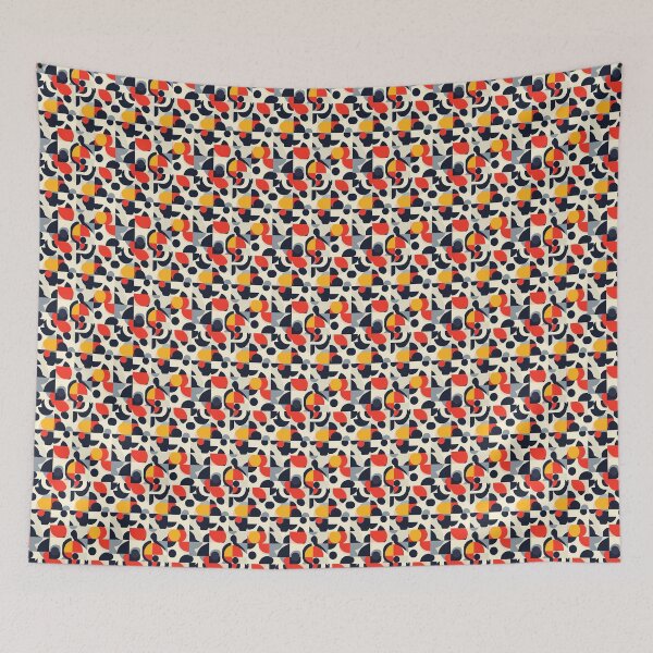 Item preview, Bold Contrast Geometric Grid designed and sold by MidArtForge.