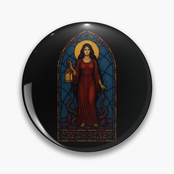 Item preview, Stained Glass Lilith – The First Light of Defiance (Lantern Lines BB) designed and sold by LanternLinesBB.
