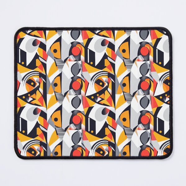 Item preview, Bold Contrast Geometric Grid designed and sold by MidArtForge.