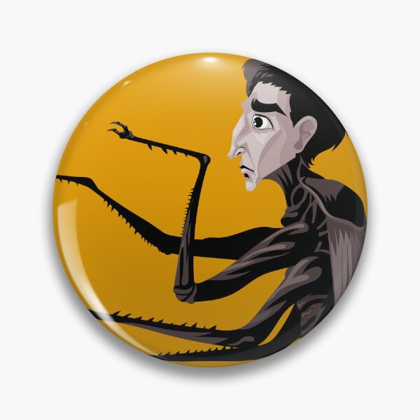 Item preview, man metamorphosis into insect symbol of despair designed and sold by matintheworld ( delcarmat ).