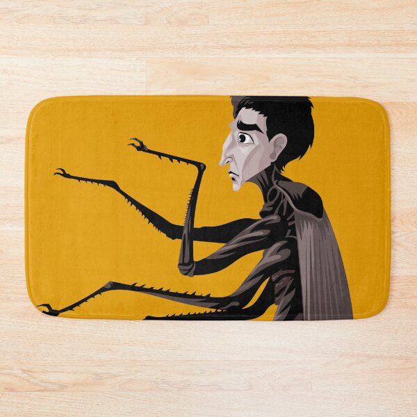 Item preview, man metamorphosis into insect symbol of despair designed and sold by matintheworld ( delcarmat ).
