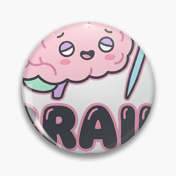 Item preview, Cute Brain Reset – Kawaii Mental Health Humor designed and sold by Dewer Shop.