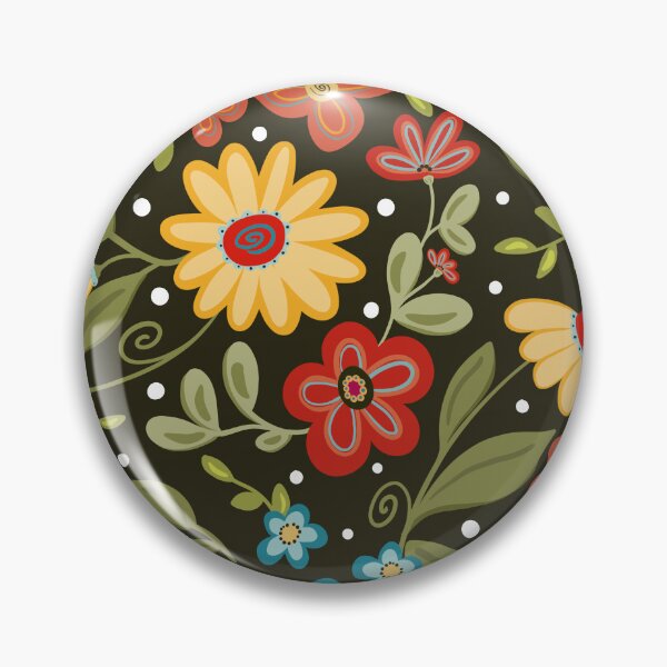 Item preview, Vibrant Floral designed and sold by Willow & Grace Designs.
