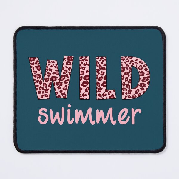 Item preview, Wild Swimmer Pink Leopard Print designed and sold by Jeallan Designs.