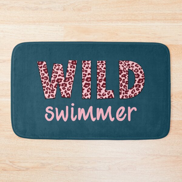 Item preview, Wild Swimmer Pink Leopard Print designed and sold by Jeallan Designs.