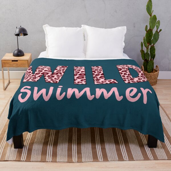 Item preview, Wild Swimmer Pink Leopard Print designed and sold by Jeallan Designs.