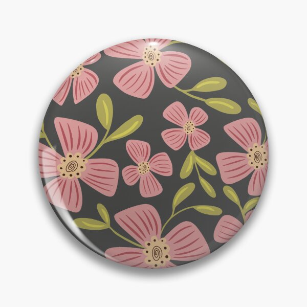 Item preview, Modern Hibiscus — dark designed and sold by Willow & Grace Designs.