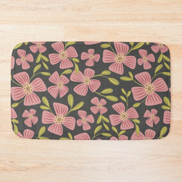 Item preview, Modern Hibiscus — dark designed and sold by Willow & Grace Designs.
