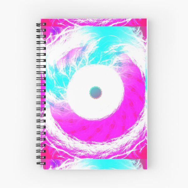 Item preview, Artistic swirl design pink and aqua designed and sold by MorningDragon.