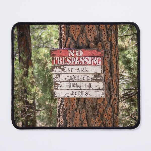 Item preview, No Trespassing designed and sold by WrightDesignsUS.