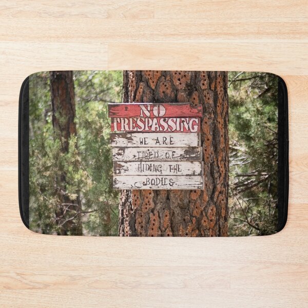 Item preview, No Trespassing designed and sold by WrightDesignsUS.