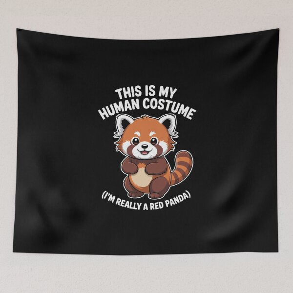 Item preview, THIS IS MY HUMAN OUTFIT I AM REALLY A Red Panda designed and sold by jkrphoto.