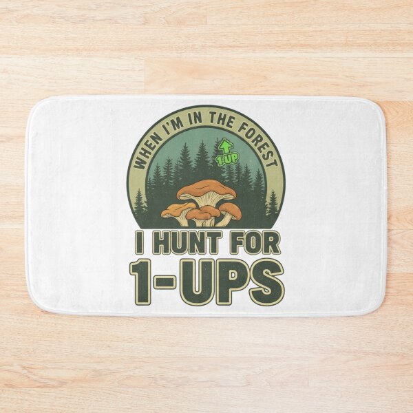 Item preview, Forest Mushroom 1-Up Hunter designed and sold by ifdogscouldclap....