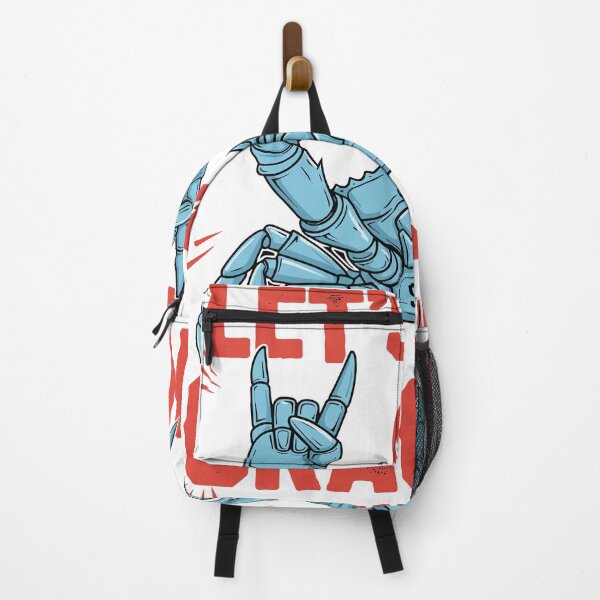 Item preview, Let’s Get Crackin’ – Rockin’ Crab Illustration designed and sold by bayzidstock.