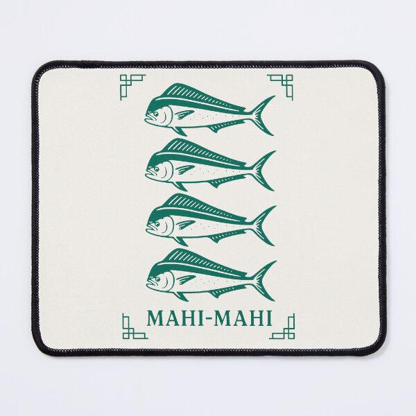Item preview, Stacked Mahi-Mahi Design designed and sold by PrintSmithArt.