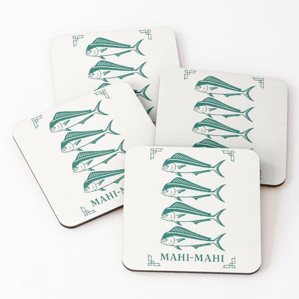 Item preview, Stacked Mahi-Mahi Design designed and sold by PrintSmithArt.
