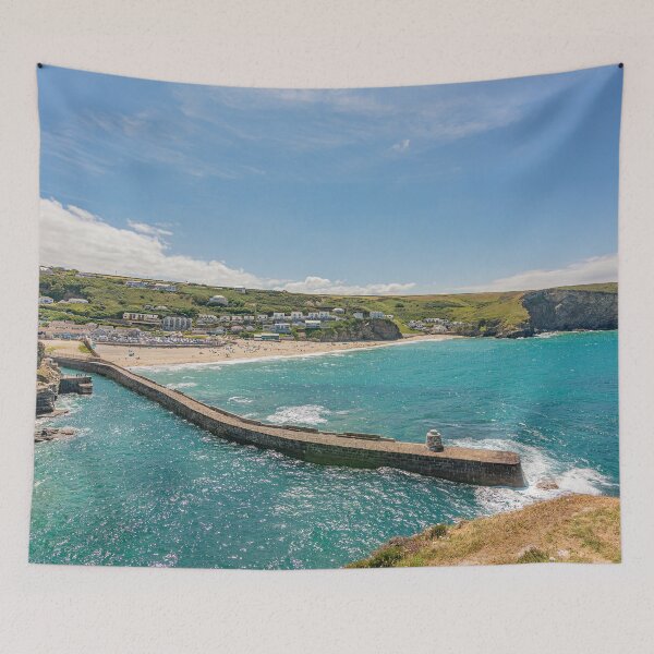 Item preview, The Cornish seaside village of Portreath. designed and sold by HazyApplePhoto.