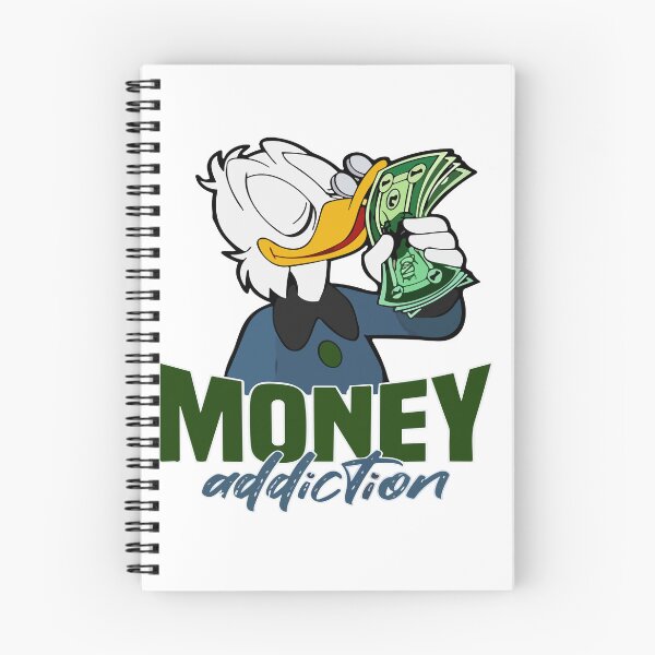Item preview, Scrooge McDuck - Money Addiction designed and sold by My3LittleBirds.