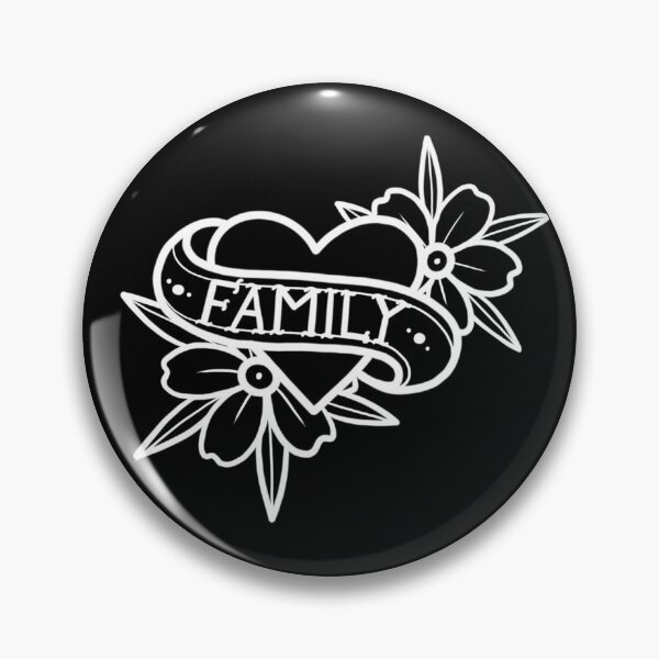 Item preview, Family tattoo style design inverse designed and sold by susyrdesign.