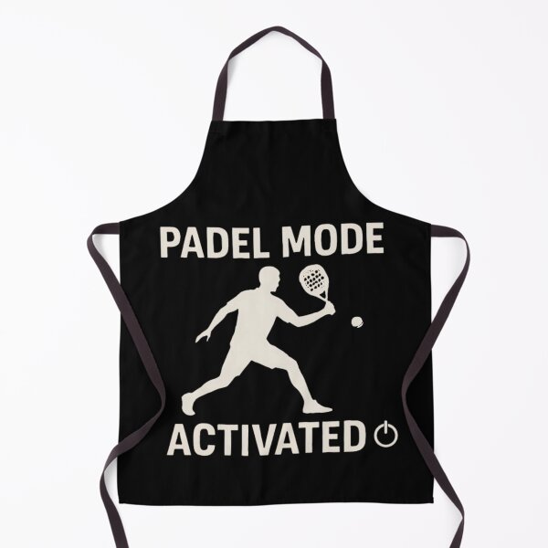 Item preview, Padel Mode Activated – Silhouette Padel Player  designed and sold by SidTastic .