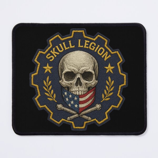 Item preview, Skull Legion gear patch with bandana designed and sold by LaNadaYFundante.