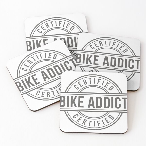 Item preview, Certified Bike Addict designed and sold by AchromaticM.