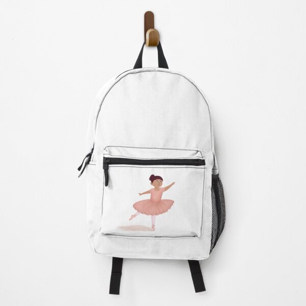 Item preview, A Ballet Dancer Girl in Arabesque Wearing a Pink Tutu designed and sold by LucyWinton.