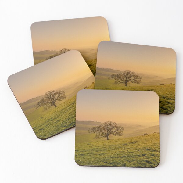 Item preview, Misty South Downs Way designed and sold by HazyApplePhoto.