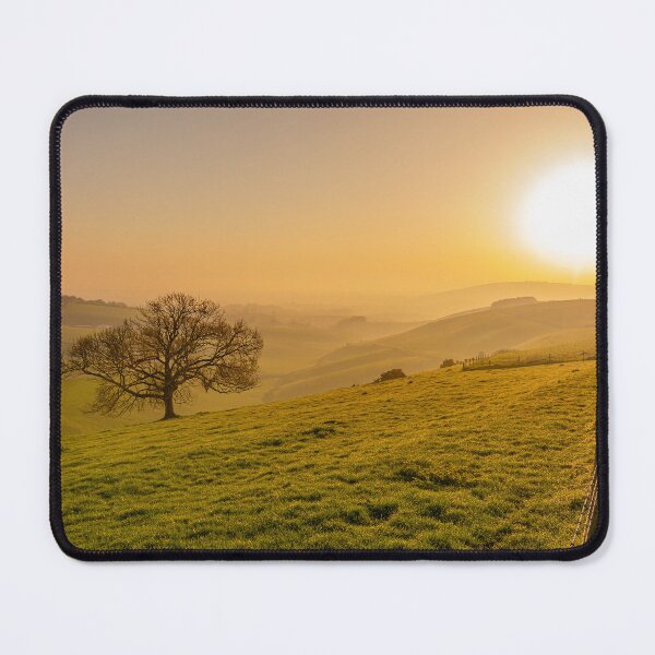 Item preview, Misty South Downs Way designed and sold by HazyApplePhoto.