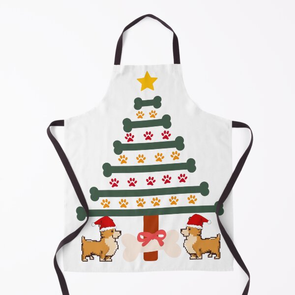 Item preview, Corgi Christmas Bone Tree designed and sold by TediThings.