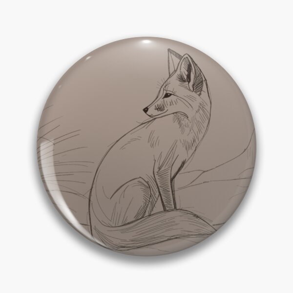 Item preview, Minimal Desert Fox – Silent Vigilance Perception designed and sold by SavannaStrikes.