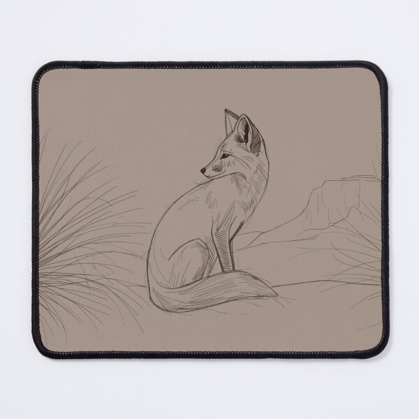 Item preview, Minimal Desert Fox – Silent Vigilance Perception designed and sold by SavannaStrikes.