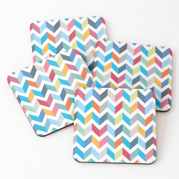 Item preview, Chevrons colourful designed and sold by helengarvey.