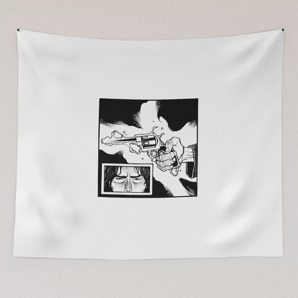 Item preview, Cowboy Revolver Comic Panel Drawing designed and sold by VesperyThings.