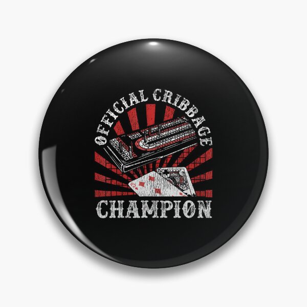 Item preview, Official Cribbage Champion Gambling Poker Card Game Cribbage designed and sold by PeggyBeverly.