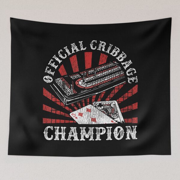 Item preview, Official Cribbage Champion Gambling Poker Card Game Cribbage designed and sold by PeggyBeverly.