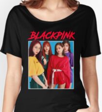 BLACKPINK Band Tee Women's Relaxed Fit T-Shirt