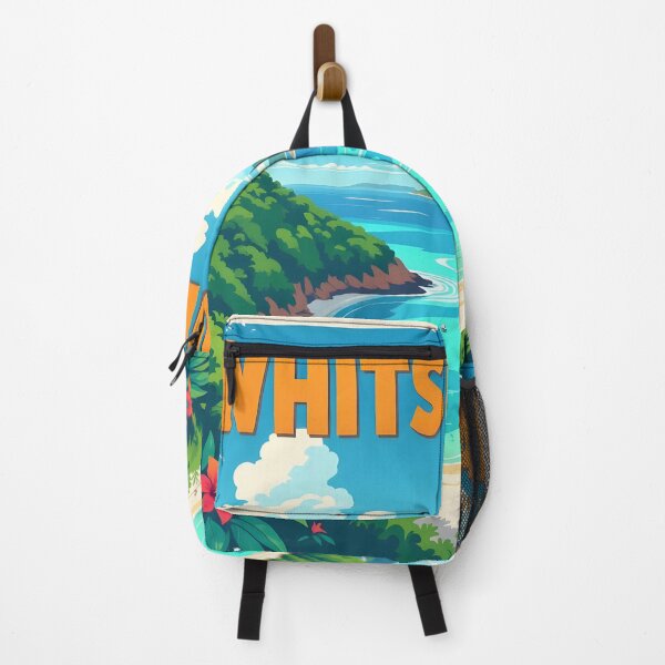 Item preview, Whitsunday Islands, Queensland: Vintage-Style Painterly Travel Poster designed and sold by LSVart.