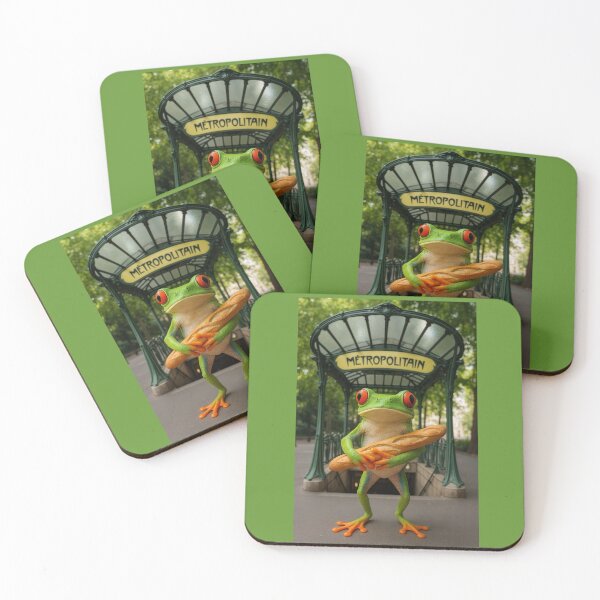 Item preview, A Tree Frog Takes the Paris Metro designed and sold by Tridentulus.